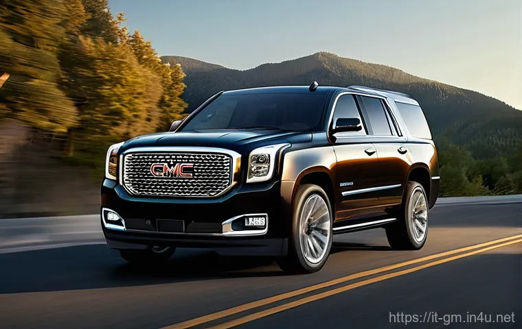 지엠 GMC 유콘의 최신 기술 리뷰 - **Prompt 1: Luxury Interior & Advanced Technology**
    "A lavish and spacious interior shot of the ...